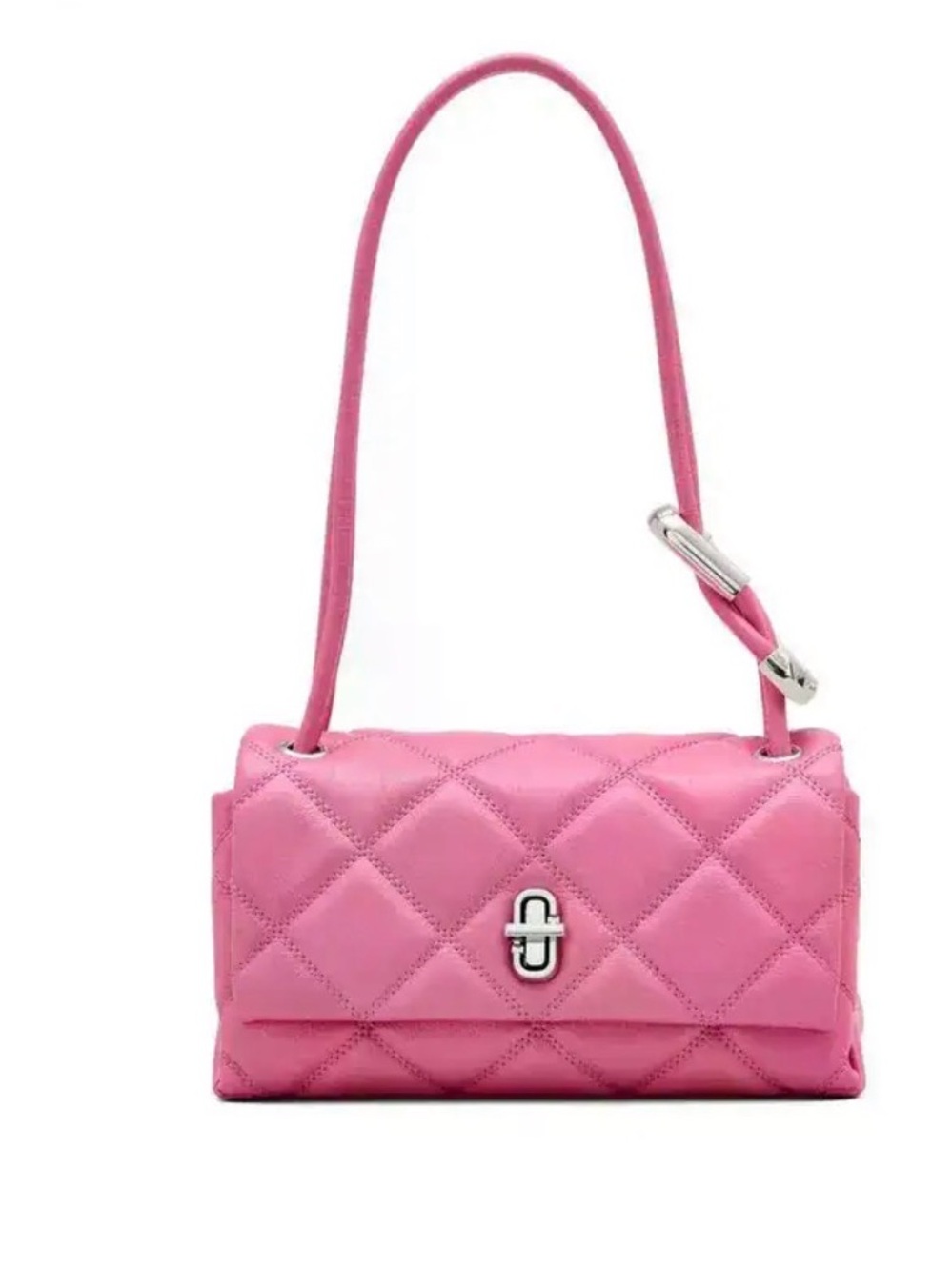 MARC JACOBS
Mini Quilted Dual Shoulder Bag - Pink